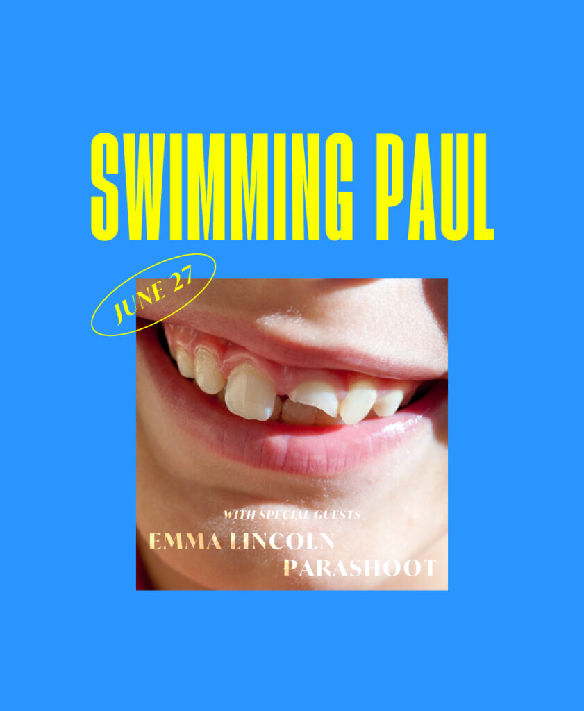 Swimming Paul at klub werkstatt